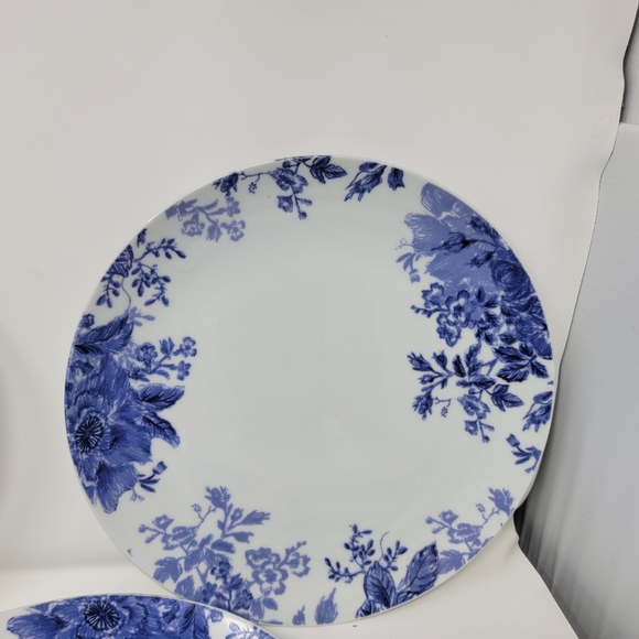 Paula Deen Tatnall Street Bluebell Dinner Plate 10 1/2”~Set Of 6 in great shape - Picture 5 of 10